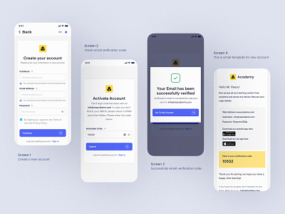 A new user Authentication and Proper Ways to Sing Up / Sign In. android authentication figma ios mobile app mockup prototype sign in sing up ui ui design ui ux websitemobile app