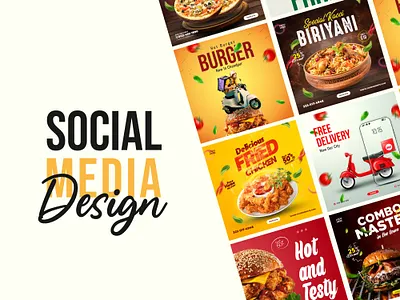 Social Media Design | Restaurant Marketing banner design burger chickan delivery design facebook add food instagram add marketing pizza poster design restaurant marketing social media social media kit social mediadesign social post socialmediadesign