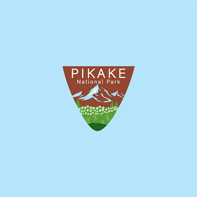 Dailylogochallenge: DAY-20 adobe artist branding brandlogo brands company logo dailylogochallenge design digital art dribble graphic design graphicdesign illustration logo logochallenge logodesign national park pikake logo