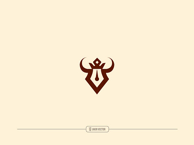 Cow logo || minimalist logo businesslogo creativelogo flatlogo logodesign modernlogo