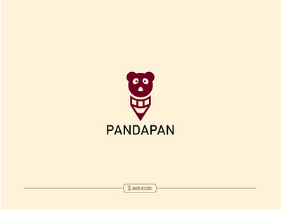 Pandapan logo || Creative logo businesslogo creativelogo jakirdesigner jakirgfx jakirvector logodesign modernlogo