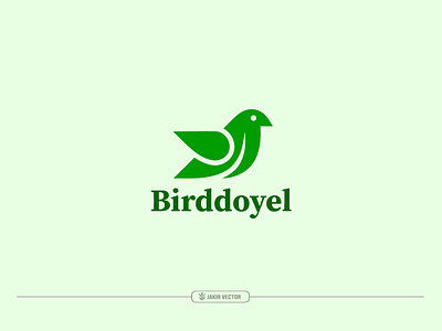 Birddoyel logo || minimal logo creativelogo modernlgoo simplelogo