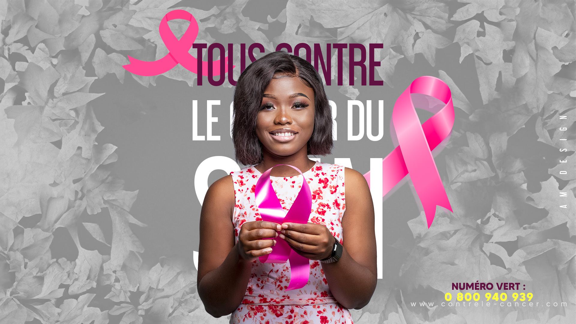 Jsaierl T-Shirts De Sensibilisation Au Cancer Du Sein Pour Femmes Manches 3/4 Col Rond Hauts Graphiques Ruban Rose T-Shirts Inspirants D'Octobre