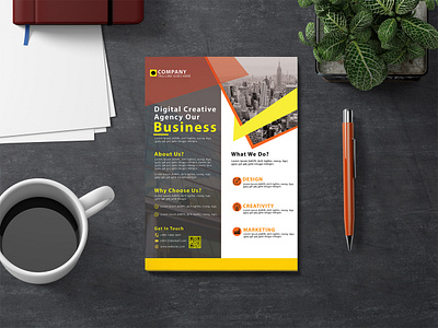 Business Flyer business flyer corporate flyer graphic design illustration