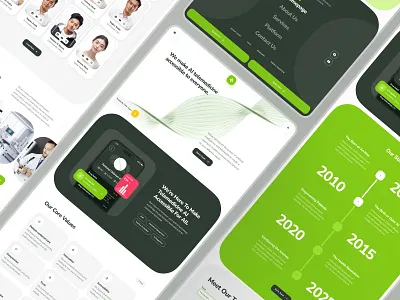 osler: AI Telehealth & Telemedicine Website | About Us Overview about page about us clean dna doctor consultation green health data health ui healthcare healthcare ai healthcare ui landing page minimal online doctor telehealth telehealth ai telemedicine ui kit virtual care web design