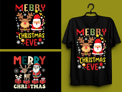 Christmas t-shirt design 👈 💜 💚 💙 ❤️ art brand branding business color company design graphic design happy illustration love mail new styel typography ui ux vector web white space