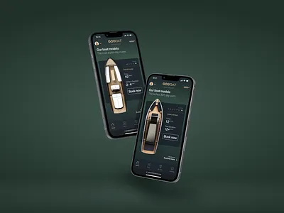 GoBoat Exclusive - An Exclusive Sustainable Boat Club boat boat club branding exclusive iot red dot service start up sustainable ui ux ux design awards web app