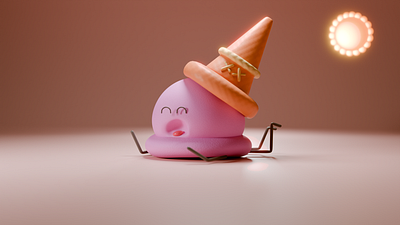 Ice Cream 3d animation motion graphics