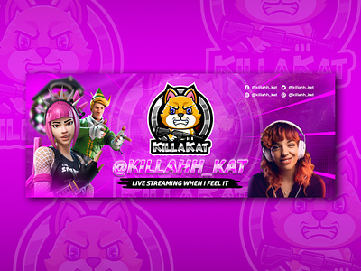 TWITCH BANNER DESIGN | FORTNITE GAMING BANNER anime banner banner youtube design a banner flyer gaming banner header nft twitter banner youtube banners