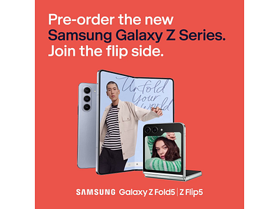 Telstra - Samsung Galaxy Z-Series after effects animation motion design