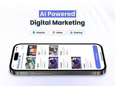 Voila AI project showcase ai animation artificial inteligence digital marketing graphic design motion graphics ui