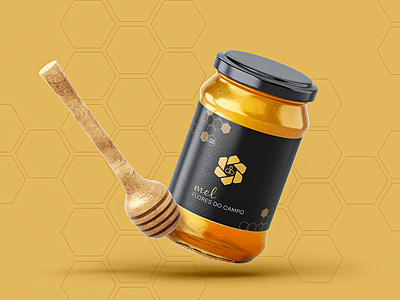 Logo Design Honey Company branding brandingdesign brandlogo colorpalette colors creativedesign design foodbranding graphic design honeybrand honeycompany honeyjar honeylabel honeypackaging illustration logo packagingdesign productdesign typography visual identity