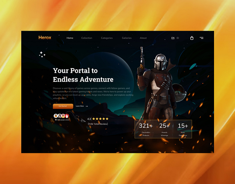 Hero section design by Fahim ahmed ome on Dribbble