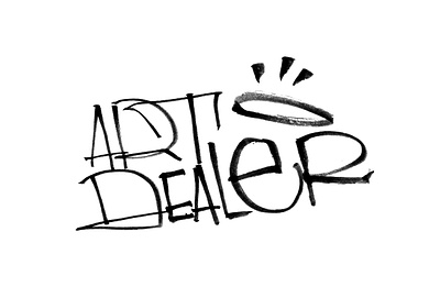 Art Dealer · *HANDSTYLER* calligraphy graffiti lettering street tag type typography vandal