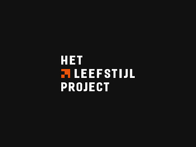 Het Leefstijl Project Logo Concept bold brand branding clean holistic logo personal training