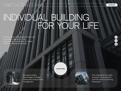 Landing Page animation branding construction dashboard design desire agency graphic design homepage illustration landiing page landing logo motion motion graphics ui web web design web ui website