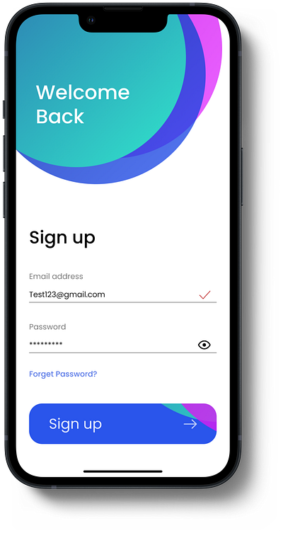 sign up page dailyui mobile app design sign up page ui ui design uiux