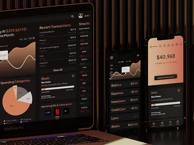 An UX Case Study In Financial Management 3d 3d design case study financial management graphic design illustration product product design ui ux ux design uxui