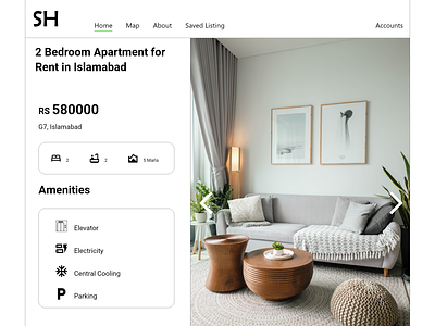 Website For Finding Apartment apartment finder finding apartment interation designer ui ux ux design website