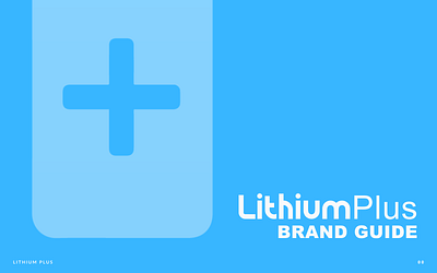 Brand Design - Lithium Plus branding graphic design logo