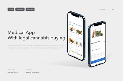 Medical App With legal cannabis buying account design app design experience flow product design profile design u ui user experience wireframing