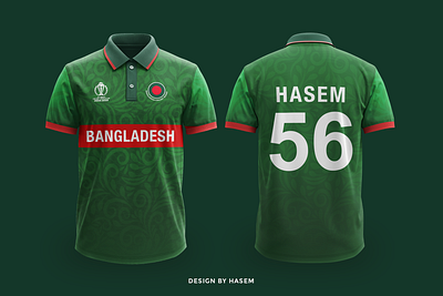 Bangladesh World Cup Jersey Design 2023 (Fan Made) branding design graphic design illustration logo t shirt typo typography ui ux vector