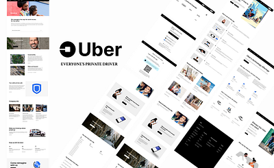 Uber Clone 3d animation clone design designer graphic design logo motion graphics uber clone ui ui designer uiux ux designer vector