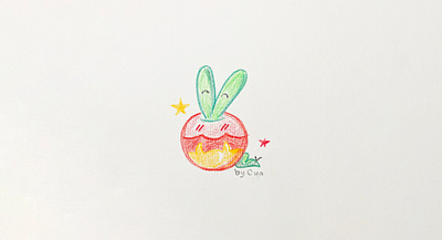 crabapplin applin graphic design illustration illustrator pokemon sketch