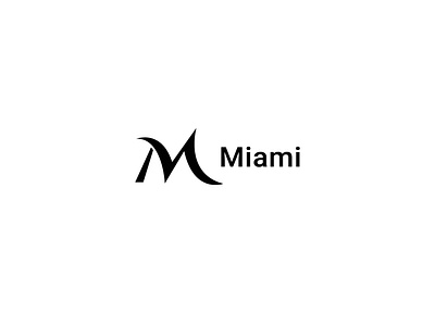 Concept : Miami – Logo Design appicon applogo brand identity creativelogo daily logo gradient logo logo concept logo mark logo process logo room mordent logo