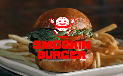 Smokin Burger | Branding brand design brand identity branding burger creative design food graphic design identity illustrator logo logotype photoshop typography visual visual identity