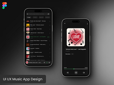 Music App app app design best app design music music app ui uiux ux