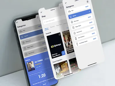 Delivery App android application branding delivery app graphic design ios logo mobile app ui user interface ux