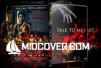 Talk To Me (2023) DVD Cover design dvd dvdcover dvdcustomcover photoshop