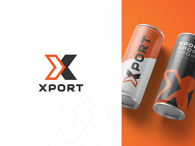 Xport Courier logo design branding