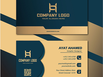 Business Card Design 3d designer graphic design logo social midia post visiting card