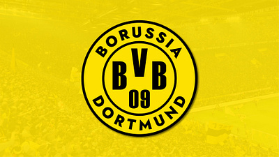 Borussia Dortmund Badge Redesign design dortmund football graphic design illustration logo sport typography