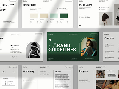 Brand Guidelines Presentation Template rw