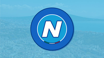 Napoli Badge Redesign design football graphic design illustration logo napoli sport typography