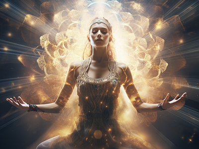 Spiritual Awakening awakening calm chakra concept digital digital art energy healing peace reiki spirit spiritual
