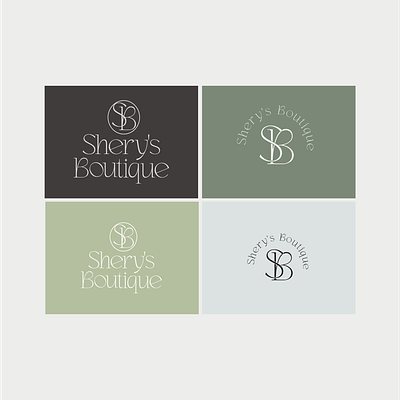 Logo for a Boutique brand identity branding graphic design logo product packaging