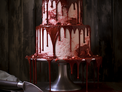 Everything Is Cake cake creepy creepypasta everything is cake halloween horror hyperrealism the cake is a lie