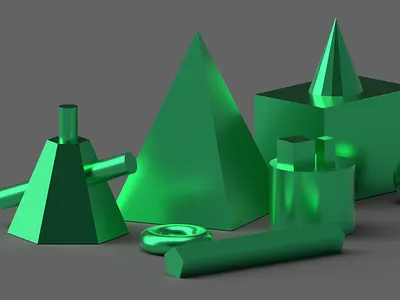 3D Shapes 3d
