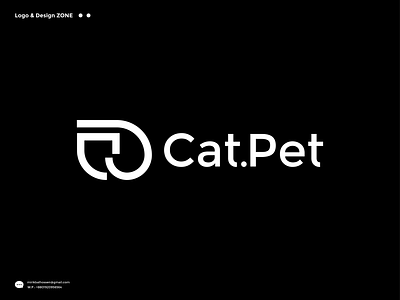 Cat.Pet minimal design animallogo branding cat company logo creative logo design graphic design icon illustration logo logos logotype minimalist modern pet servicelogo
