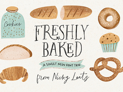 The Freshly Baked Font Trio & Dings