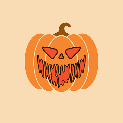 Gooey Jack figma halloween illustration jackolantern pumpkin ui
