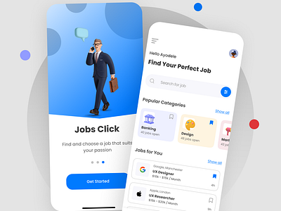 Job Finder Application!! jobapp jobfinderapp ui