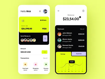 fintech app| ui design 3d animation branding graphic design logo motion graphics ui