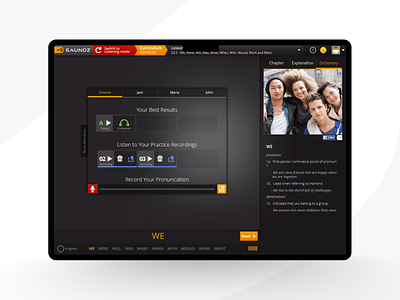 Saundz-Recording mode application lms web app