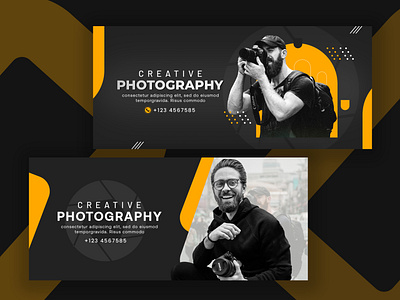 Photography Web Banners banners creative designer graphic design minimal modern photography professional sale banner service slider web banners