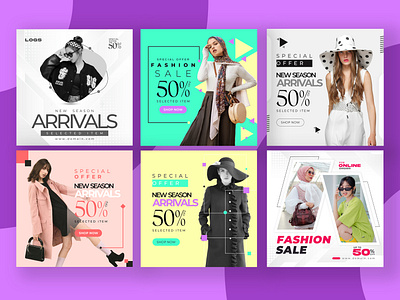 Fashion Product Sale Banners banners creative fashion minimalist modern posts product professional slider social media banners unique web banners
